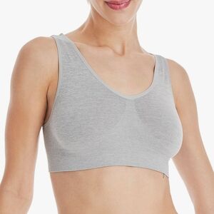 Hanes Women's Cozy Wireless Bra, Full-Coverage Pullover Bra, Seamless T-Shirt Br